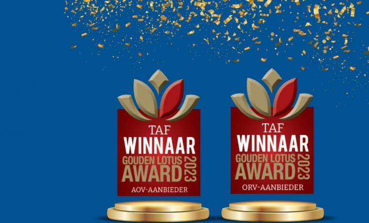 TAF wint 2 x Gouden Lotus Award 2023
